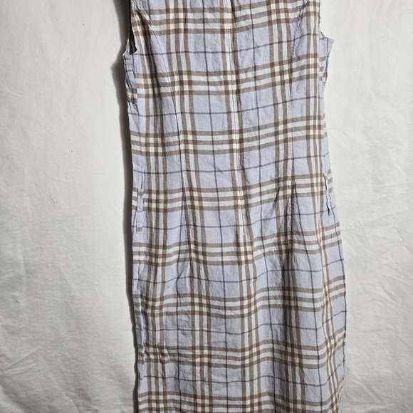 Burberry London Plaid Sleeveless Dress - Picture 8 of 9